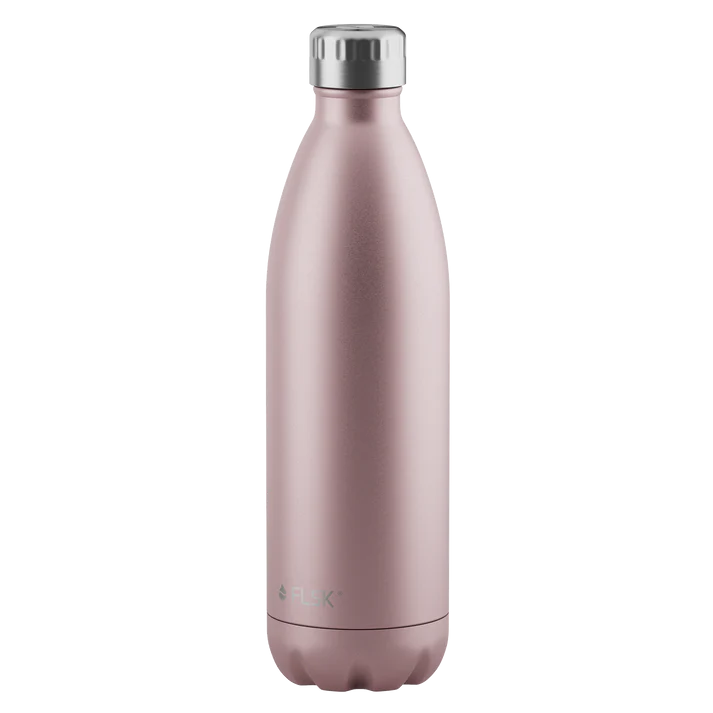 FLSK Edelstahl Trinkflasche  1l Rosegold