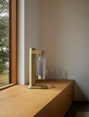 Brus Wassersprudler  Brushed Brass   Stelton