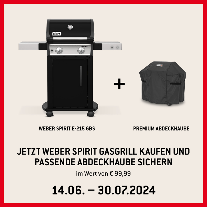 Spirit E-215 GBS – Gasgrill Schwarz