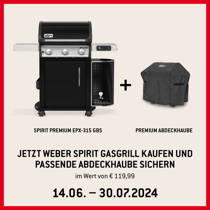 Spirit EPX-315 GBS Smart Grill Schwarz