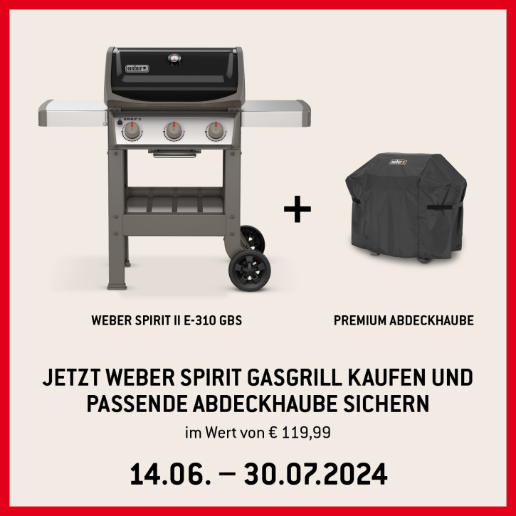 Spirit IIE-310 GBS-Gasgrill Schwarz